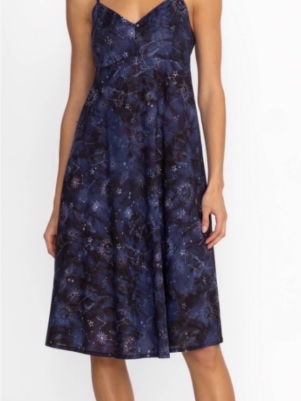 Johnny Was Bejewel Sleep Dress 100% Soft Light Cotton